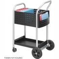 Safco SafcoÂ Scoot 5238 Mail Cart 20"W 5238BL